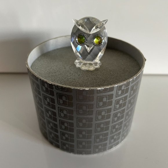 Swarovski Crystal Collectible Owl Figurine - Picture 3 of 8